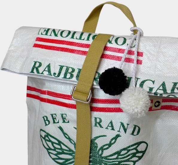 REFISHED fair fashion Rucksack 'BACKPACK' - upcycelte Zuckersäcke