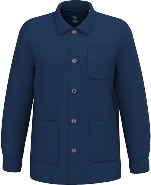 YTWOO Basic Herren-Workerjacke aus nachhaltiger Baumwolle