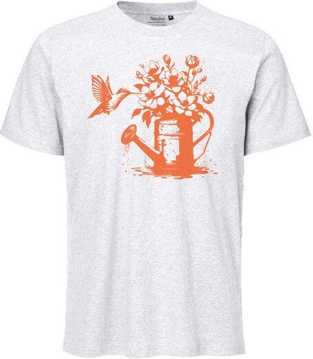 HANDGEDRUCKT "Gartenfreude" Unisex T-Shirt