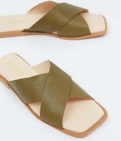 Jutelaune Crossed Sandals