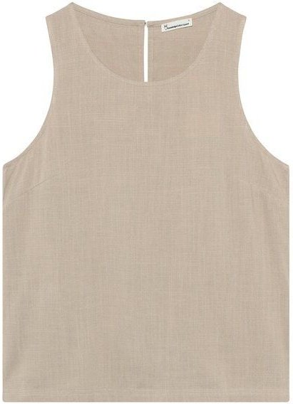 KnowledgeCotton Apparel Blusentop aus Ecovero und Bio-Leinen