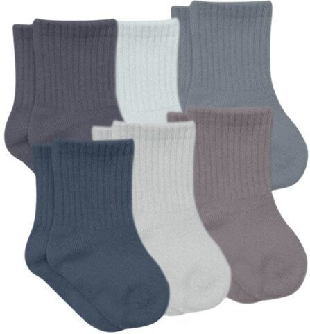bistyle Socken 6er-Pack für Babys Babysocken Jungen Mädchen Kurzsocken gerippt