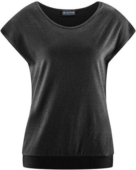 HempAge Damen Yoga T-Shirt Hanf/Bio-Baumwolle