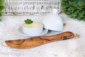 Olivenholz erleben Buttermesser aus Olivenholz