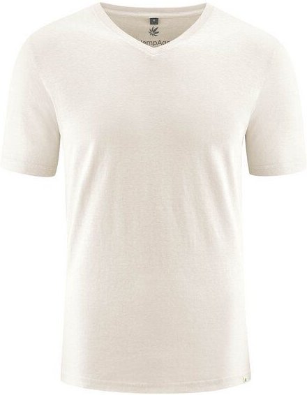 HempAge V-Kragen T-Shirt Hanf/Biobaumwolle
