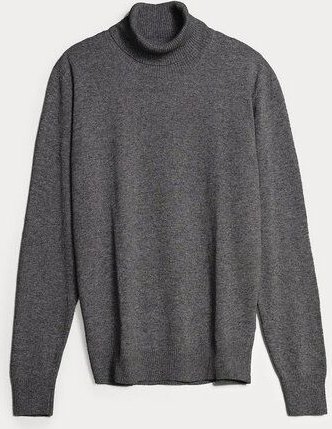 SANVT Der Merino Rollkragen - Grau