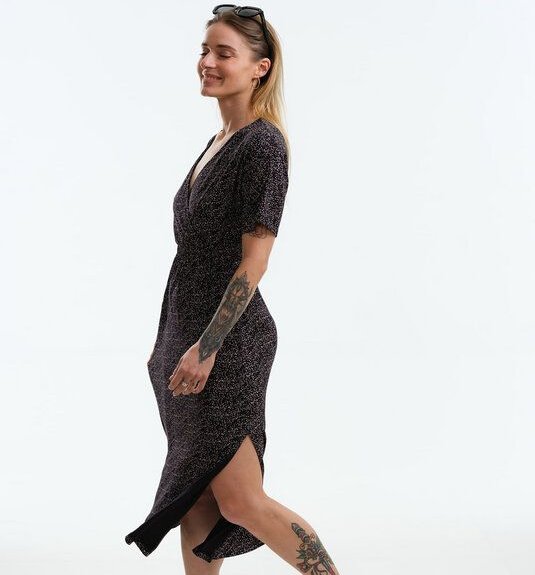 GARY MASH Midikleid Helena aus LENZING ECOVERO Mix