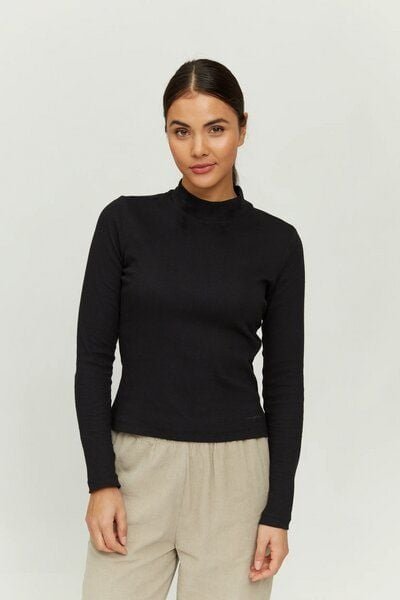 Thumbnail - Mazine Longsleeve - Lillian Turtleneck - aus Bio-Baumwolle
