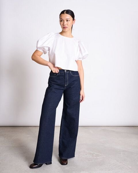 JAN 'N JUNE WIDE LEG LOWRISE JEANS TACNA GOTS