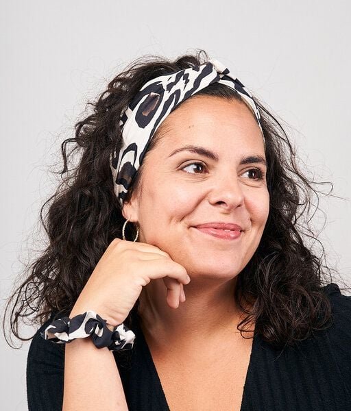 obumi Scrunchie Print aus Bio Baumwolle