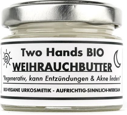 Two Hands BIO Weihrauchbutter aus Bio-Weihrauch & Bio-Sheabutter - Bio Vegan