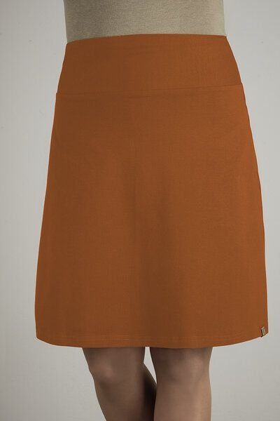 La Gitana Damen Rock A- Linie, „June“ mit elastischem Bündchen aus zertifiziertem Bio Baumwolljersey – fair & nachhaltig...