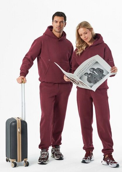 ORGANICATION PARKERR | Essentials Travel Unisex Jogginghose aus Bio-Baumwolle & Recyceltem Polyester