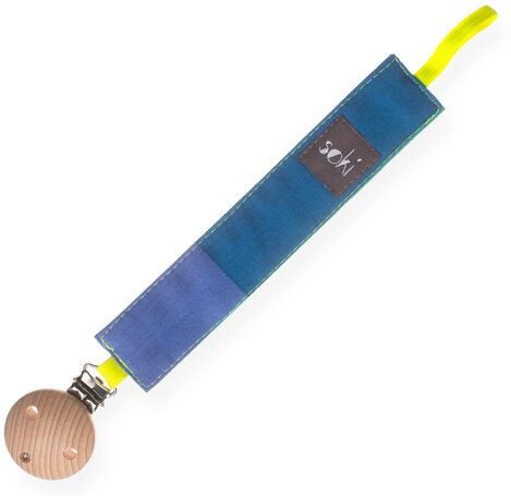 soki Schnullerkette aus Omi´s alter Bettwäsche