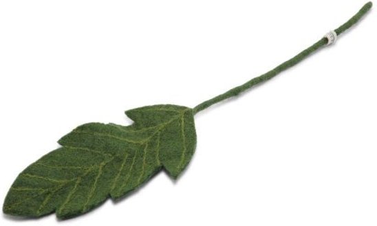 Gry & Sif Dunkelgrünes Filzblatt