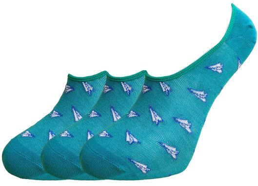 BLS Organic 3er Pack Biobaumwolle Sneaker Socken