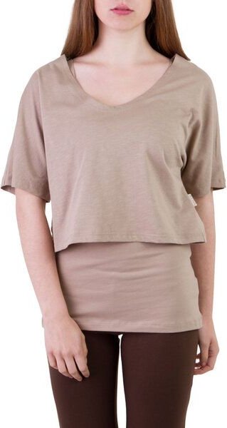 Ajna Shirt & Top Fuchsia Set taupe