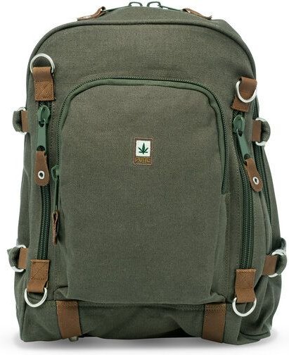 HF-0001 Nachhaltiger Hanf-Rucksack in Größe XL von PURE Concept (Hanf Tagesrucksack XL)