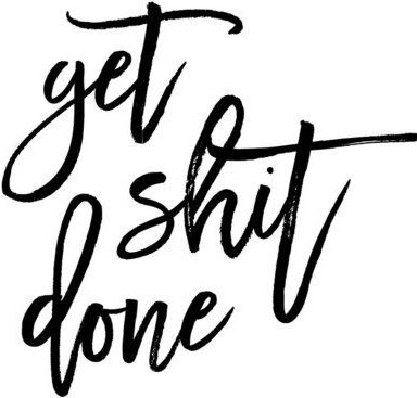 Photocircle Poster / Leinwandbild - Get **It Done