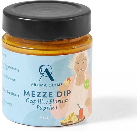 Aroma Olymp Bio Mezze Dip - Gegrillte Florina Paprika