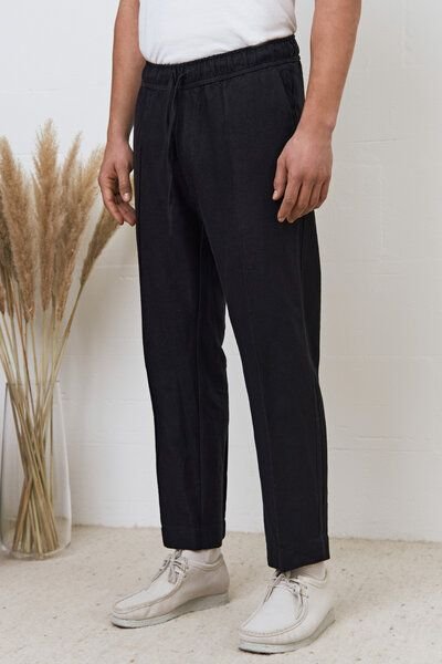 About Companions Entspannte Kordelzughose MAX aus Winterleinenmischung