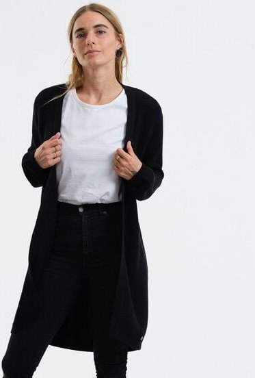 GARY MASH Long-Cardigan Alamo aus Biobaumwolle