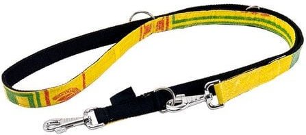 GOOPSI Hundeleine 2m, Multifunktionsleine, 3-fach verstellbar, upcycling - Fairtrade