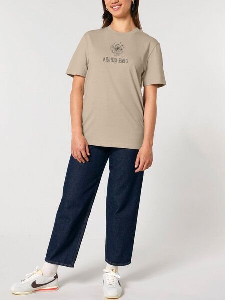 Human Family Bio Unisex Rundhals T-Shirt "Create - Change your view"