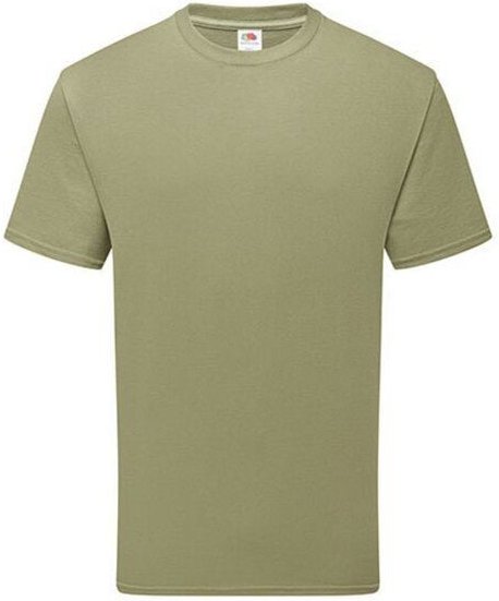 Fruit of the Loom Unisex T-Shirt mit Rundhals aus Bio - Baumwolle 15 Farben bis Größe 3XL