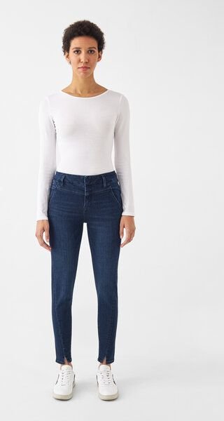 Thumbnail - Damen Jeans SUN UP Powerstretch Design Details DAWN Bio-Baumwolle