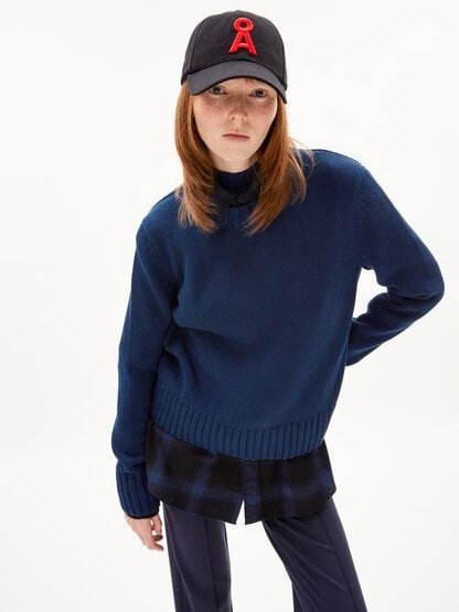 ARMEDANGELS AMALIAAS COMPACT - Damen Pullover Relaxed Fit aus Bio-Baumwolle