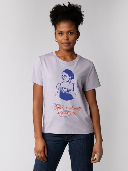 watapparel T-Shirt Frauen Coffee is a good idea