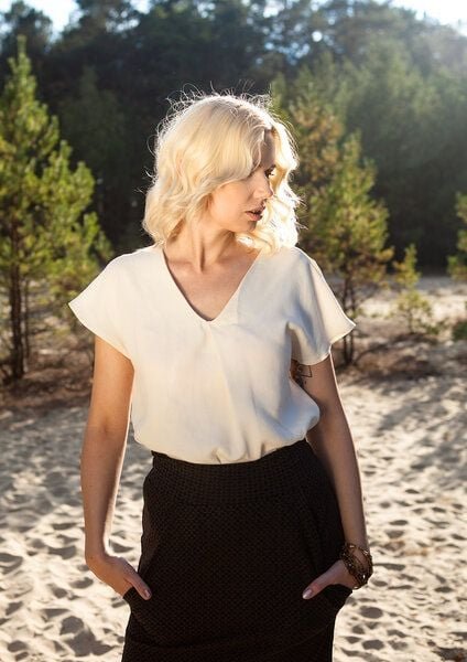 WiDDA berlin Bluse "Offbeat" aus Tencel