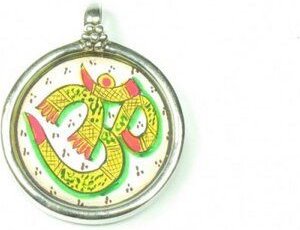 Just Be Om Anhänger 24mm