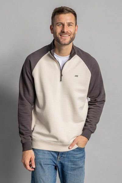 dirts Color Block Quarter Zip