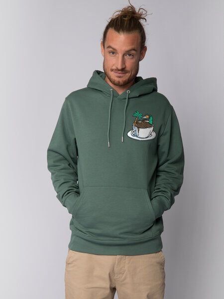 watapparel Hoodie Unisex Coffee waves