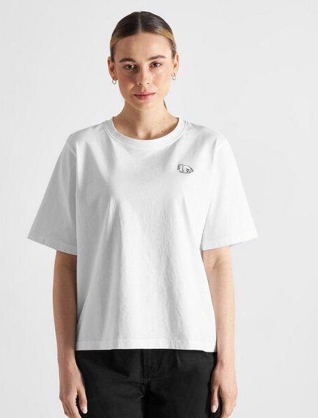 Thumbnail - DEDICATED T-Shirt Vadstena Cat Pose - White