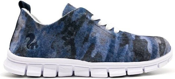 Superleichter, veganer Sneaker "thies ® PET Camo" aus recycelten Flaschen, flexibel und bequem