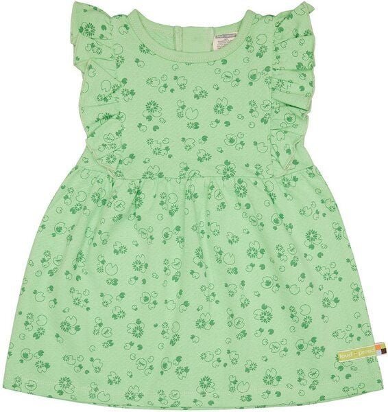 loud + proud Babys & Kinder Kleid aus Musseline Jersey mit Druck, GOTS-zertifiziert