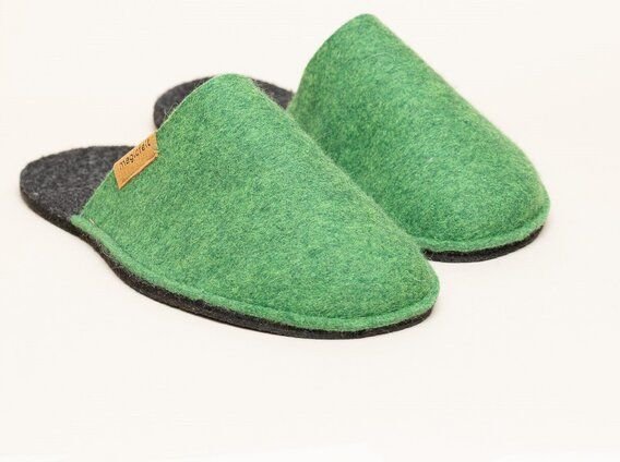 Magicfelt Filz-Pantoffel Magic Travel aus 100% recycelter Schurwolle für Damen & Herren - perfekt für Reisen & Zuhause