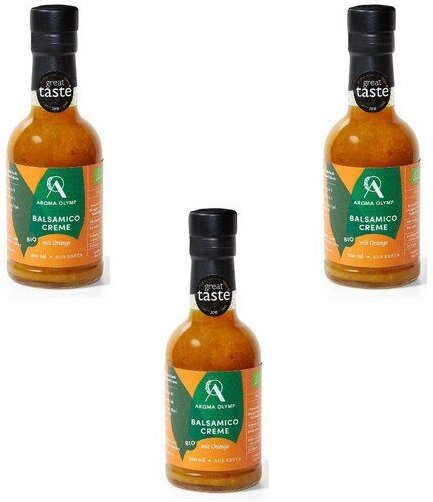 Aroma Olymp Bio Balsamico Creme mit Orange