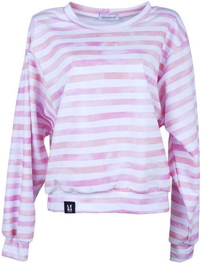 Lena Schokolade Sweater Pastell Stripes Bio versch. Farben