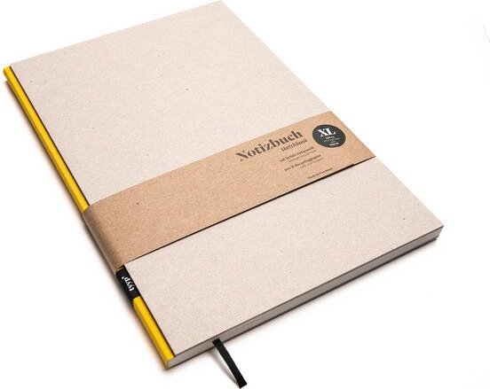 tyyp Nachhaltiges großes Design-Notizbuch (Recyclingkarton)