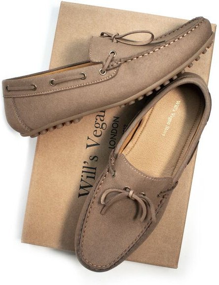 Will's Vegan Shop Vegane Wildleder-Loafer Damen