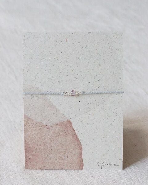 pikfine Glasperlen Armband "Nila" // silber oder vergoldet