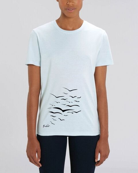 Human Family Bio Unisex T-Shirt "Create - Free Birds" in verschiedenen Farben