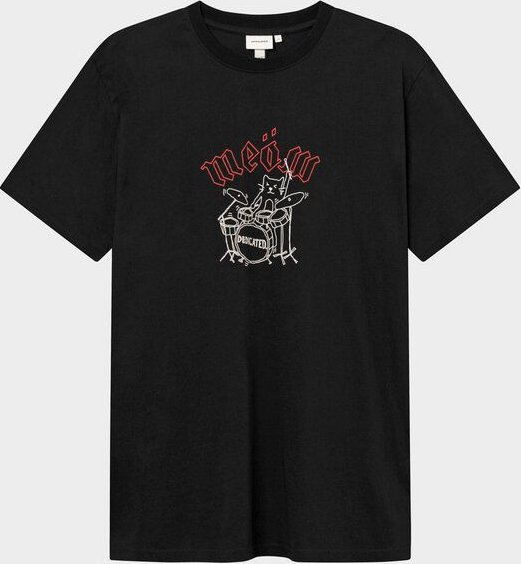 DEDICATED T-Shirt Stockholm - Meow - aus Bio-Baumwolle