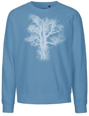 Peaces.bio - handbedruckte Biomode Bio Damen Sweatshirt Loose Fit Chestnut