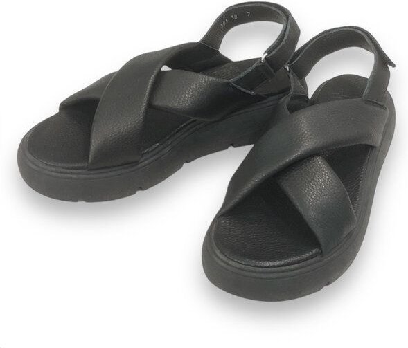 Werner 1911 Plateausandale Verbene aus Bio-Leder