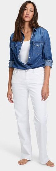 FUTURE:PEOPLE. 06:00 WIDE LEG - Mid Waist- Damen Jeans aus Comfort-Stretch-Denim (30600 0 1010)